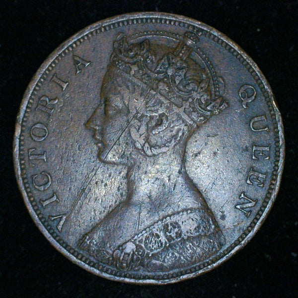 Hong Kong. One Cent. 1863