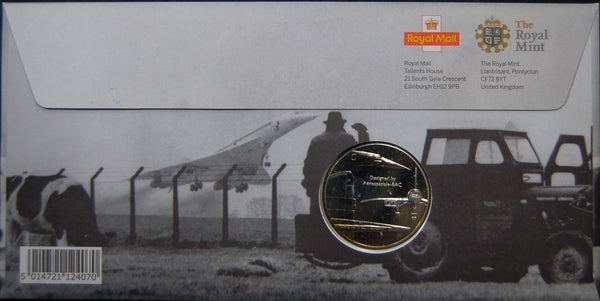 Royal Mint. Concorde medal. 2009. 40th anniversary FDC.