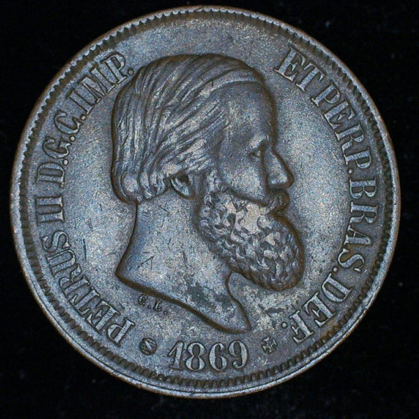 Brasil. 20 Reis. 1869