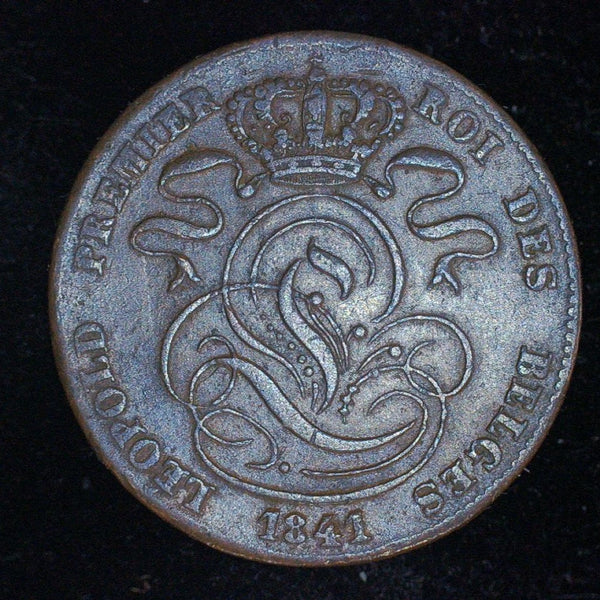 Belgium. 5 Centimes. 1841