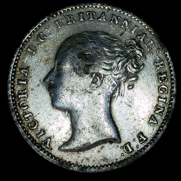 Victoria. Four pence. 1842. A selection.