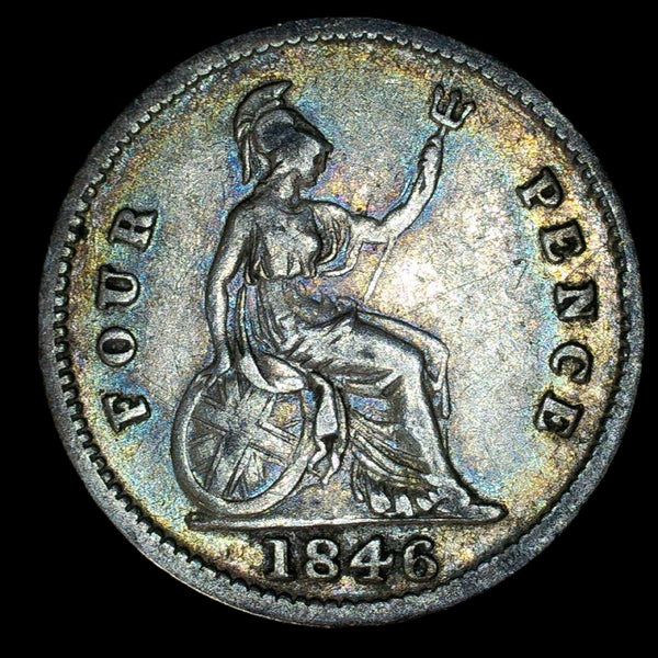 Victoria. Four Pence. 1846