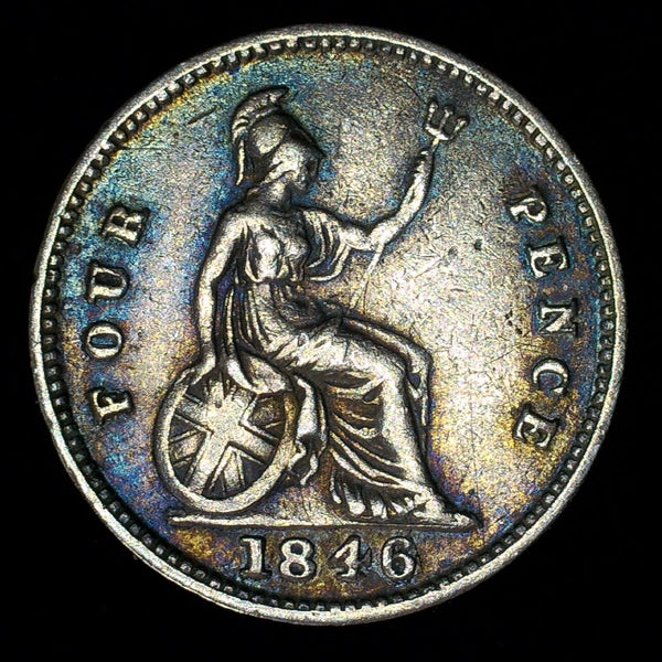 Victoria. Four Pence. 1846