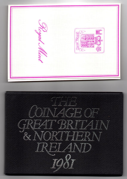 Royal Mint. UK Proof set. 1981