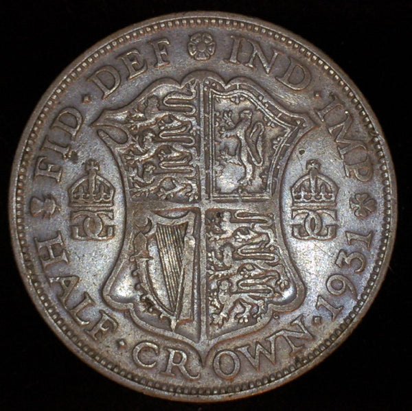 George V. Half Crown. 1931