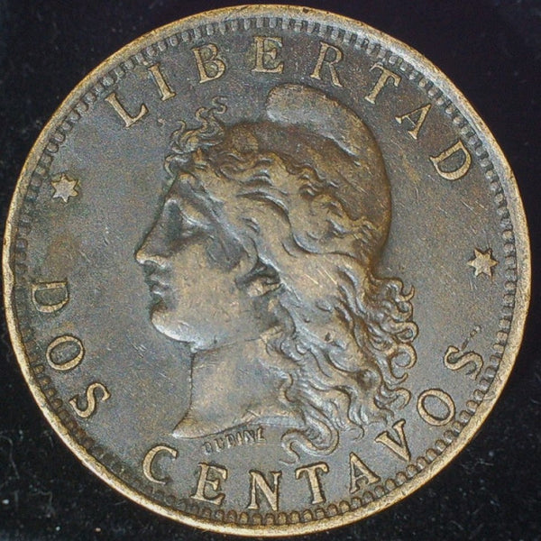 Argentina. 2 Centavos. 1889