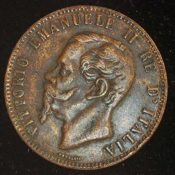 Italy. 10 Centesimi. 1867