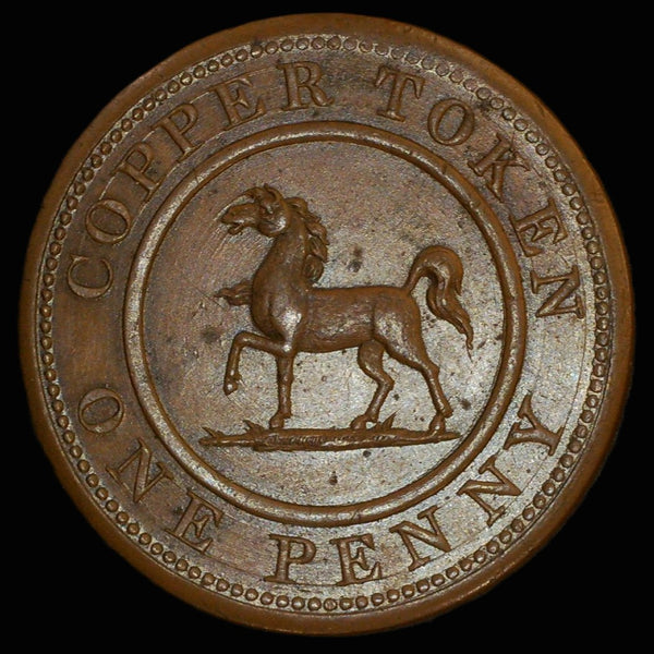 Warwickshire. Birmingham & South Wales. One Penny. 1812