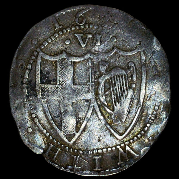 Commonwealth. Sixpence. 1651-57