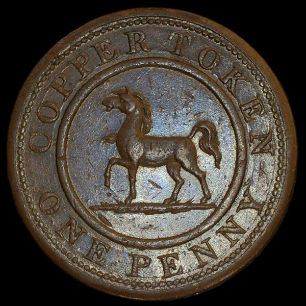 Warwickshire. Birmingham & South Wales. One Penny. 1812