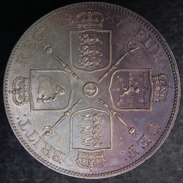 Victoria. Double Florin. 1887