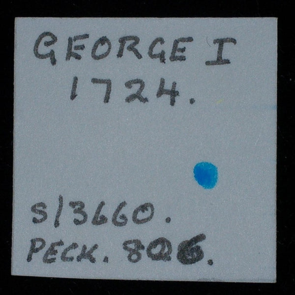 George 1. Half penny. 1724