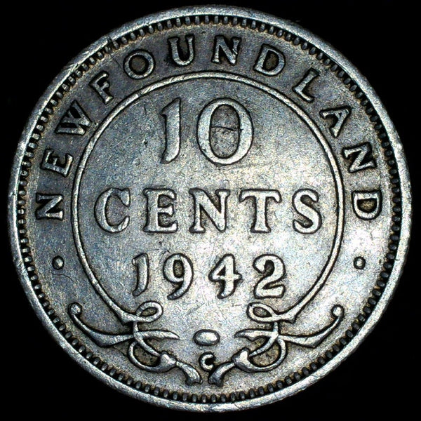 Canada. Newfoundland. 10 Cents. 1942 C