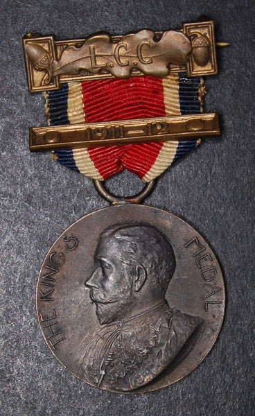 The Kings Medal. London County Council. George V