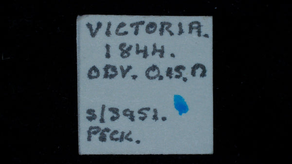 Victoria. Half Farthing. 1844. Open O in Victoria.