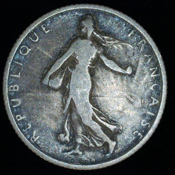 France. One Franc. 1904