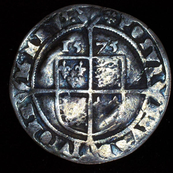 Elizabeth I. Sixpence. 1575