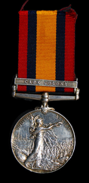 Queens South Africa medal. Simpson. West Riding Regiment.