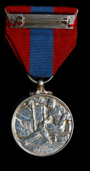 Imperial Service Medal. E.II.R. Walter Norman Ball.