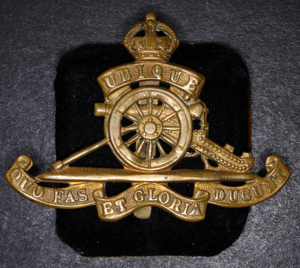 WW1. Cap badge. Royal Artillery