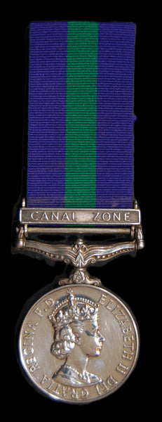 General Service Medal. 1918-62. Canal Zone. Stacey. RAF.