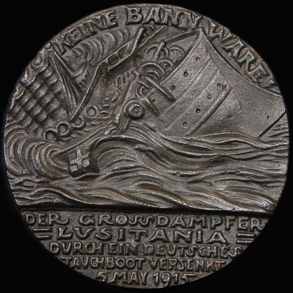 Germany, Sinking of the S. S. Lusitania medal. A selection.