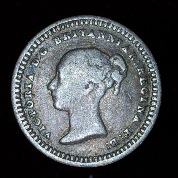 Victoria. Three Halfpence. 1843