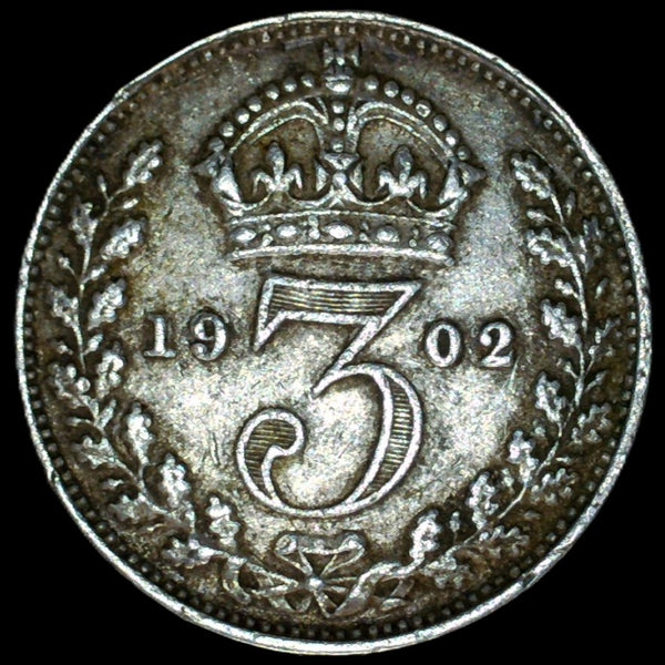 Edward VII. Threepence. 1902