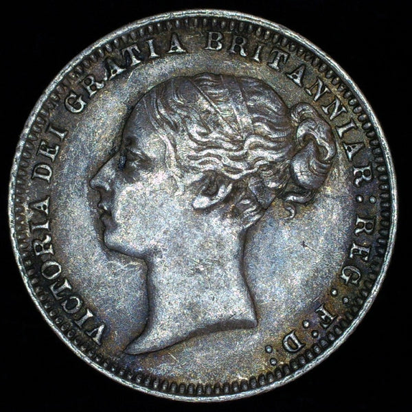 Victoria. Sixpence. 1874