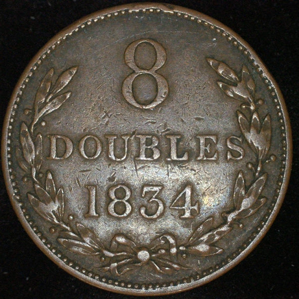 Guernsey. 8 Doubles. 1834