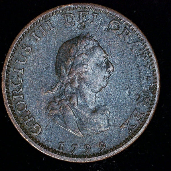 George III. Farthing. 1799