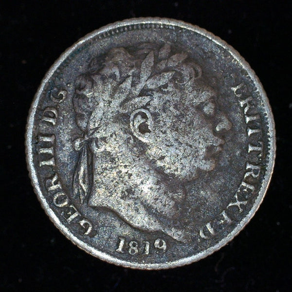 George III. Sixpence. 1819