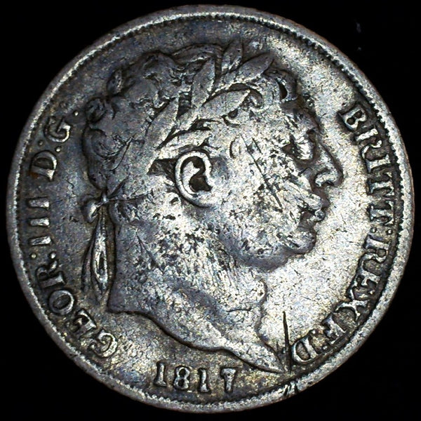 George III. Sixpence. 1817