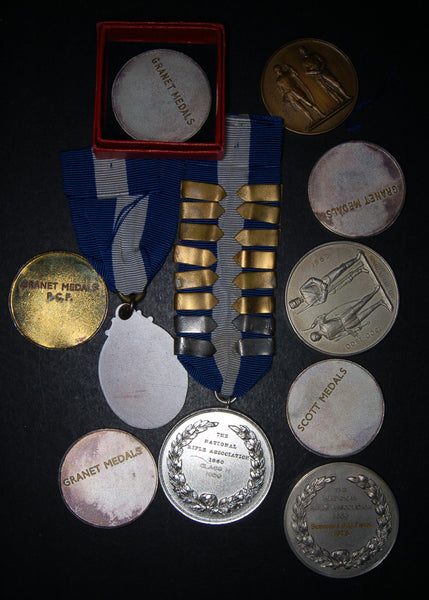 National Rifle Association medals. A group.