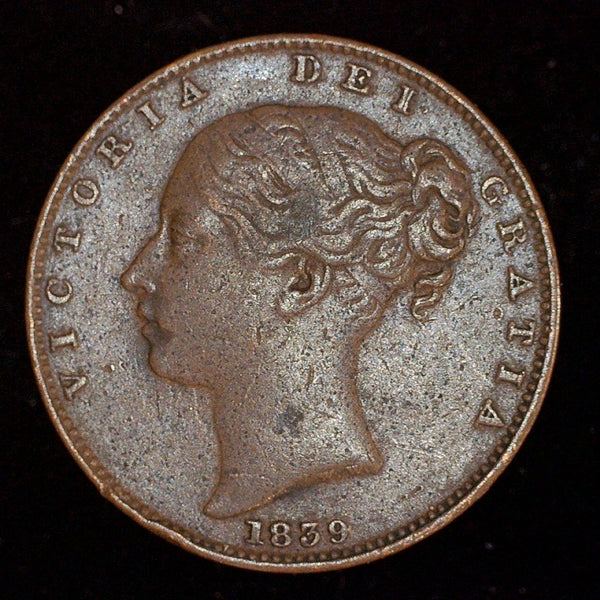 Victoria. Farthing. 1839. A selection.