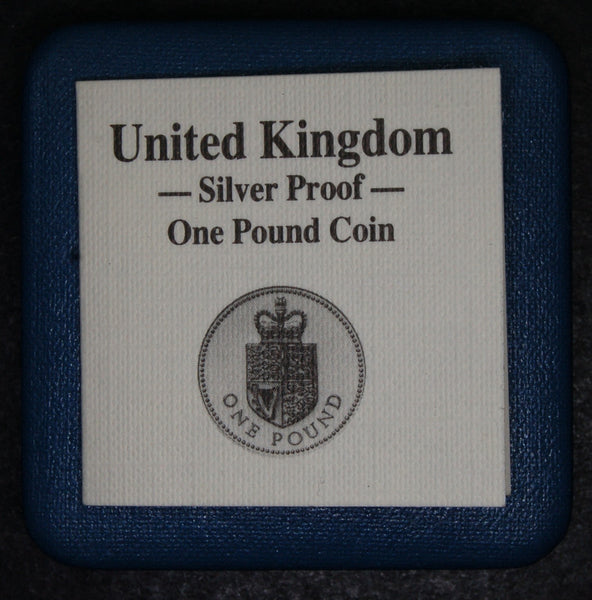 Royal Mint. Silver proof £1. 1988