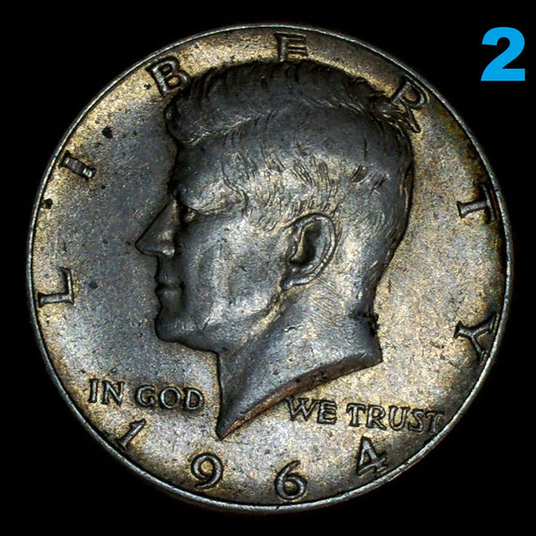 USA. Half Dollar. 1964. A selection