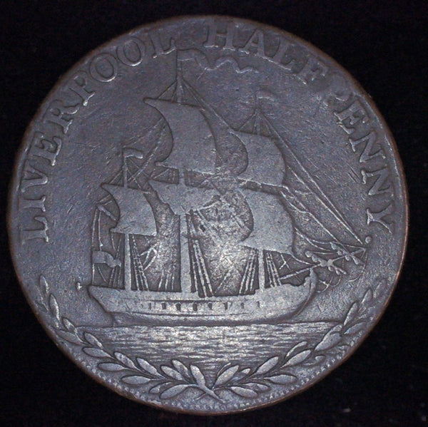 Liverpool. Half Penny. 1791