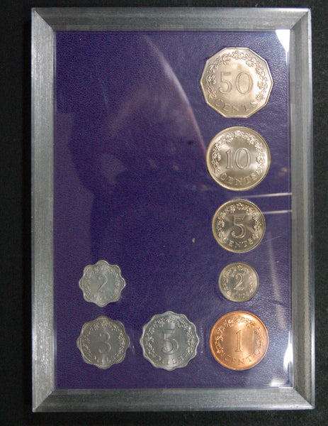 Malta. Uncirculated year set. 1972