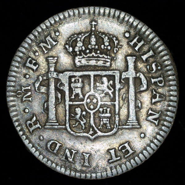 Mexico. 1/2 Real. 1793. F.M.