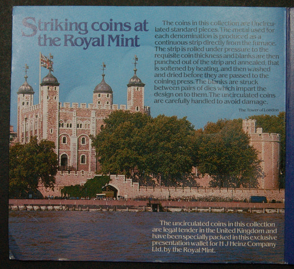 Royal Mint. 'Heinz' Uncirculated set. 1983