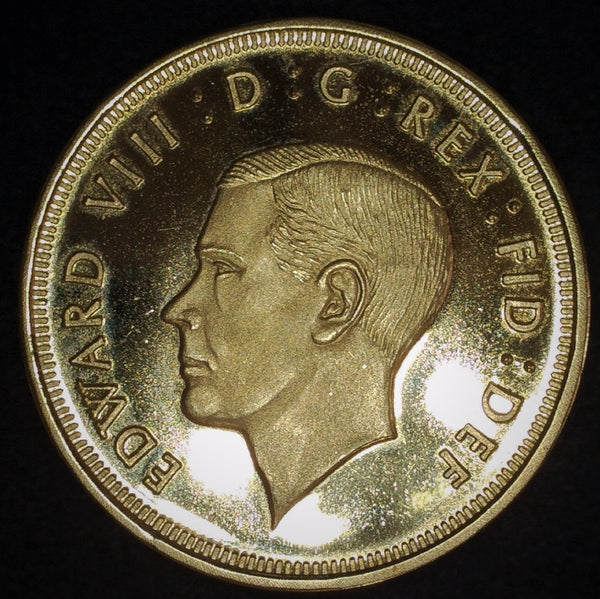 Edward VIII. Gold Two Pounds. 1936. Fantasy piece.