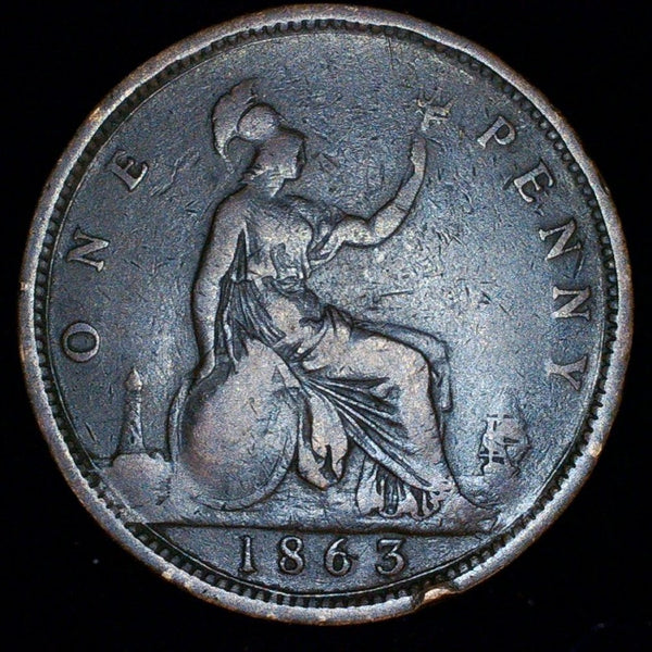 Victoria. Penny. 1863