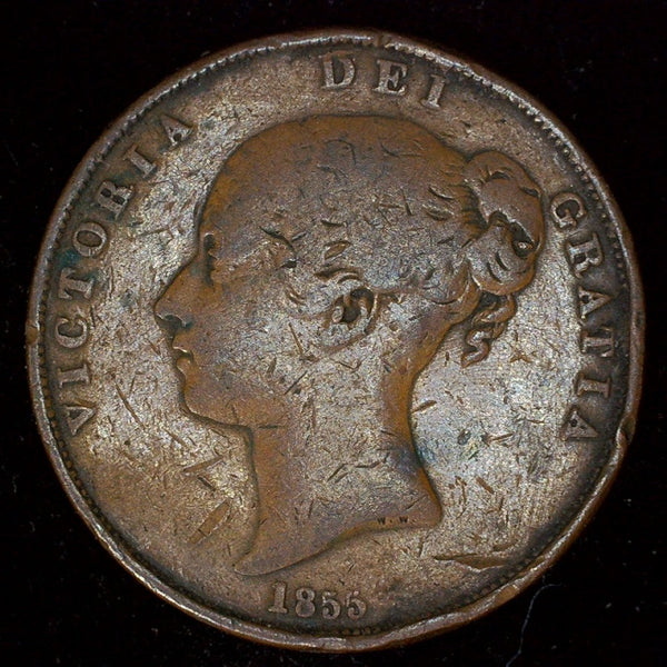 Victoria. Penny. 1855