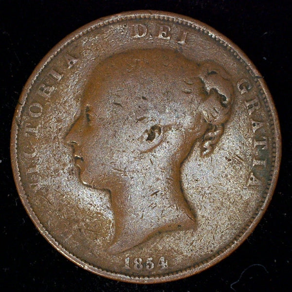 Victoria. Penny. 1854