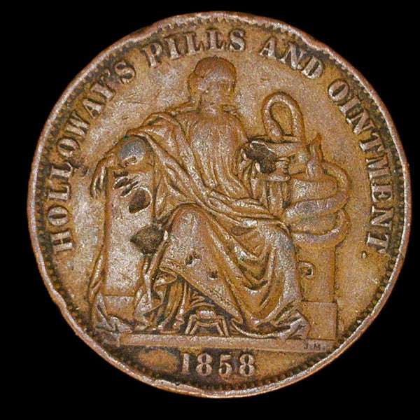 Australia. Holloways Halfpenny. 1858