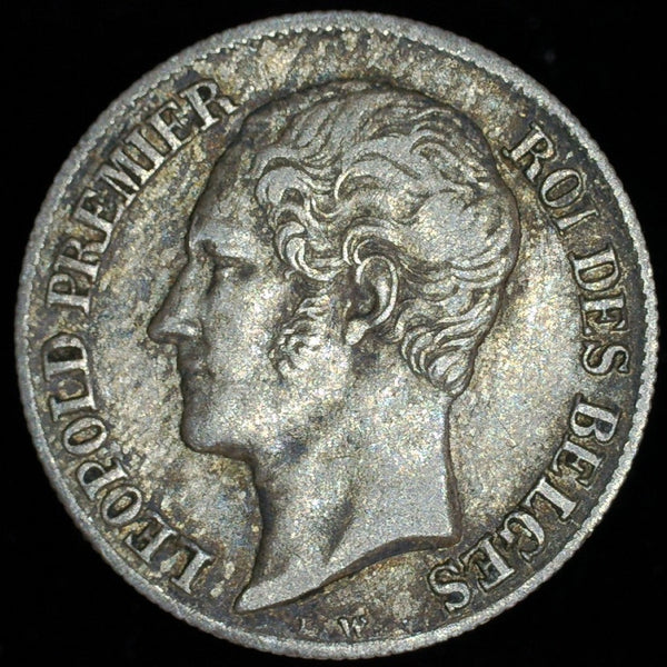 Belgium. 20 Centimes. 1853