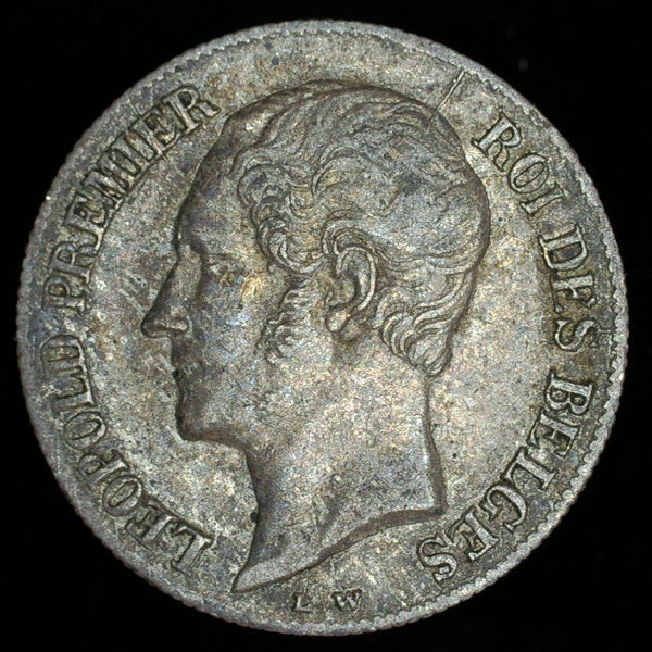 Belgium. 20 Centimes. 1853