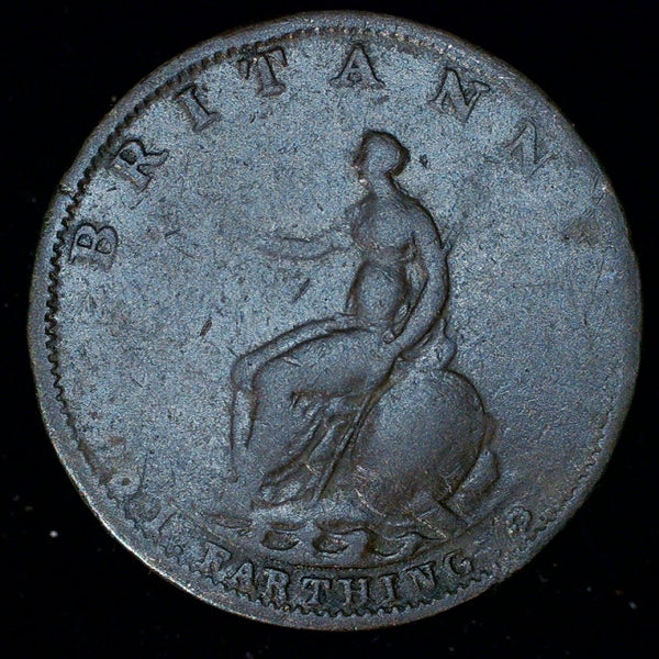 George III. Farthing. 1799