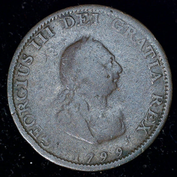 George III. Farthing. 1799